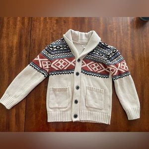 Gymboree Button Up Cardigan Sweater - Boys Size S